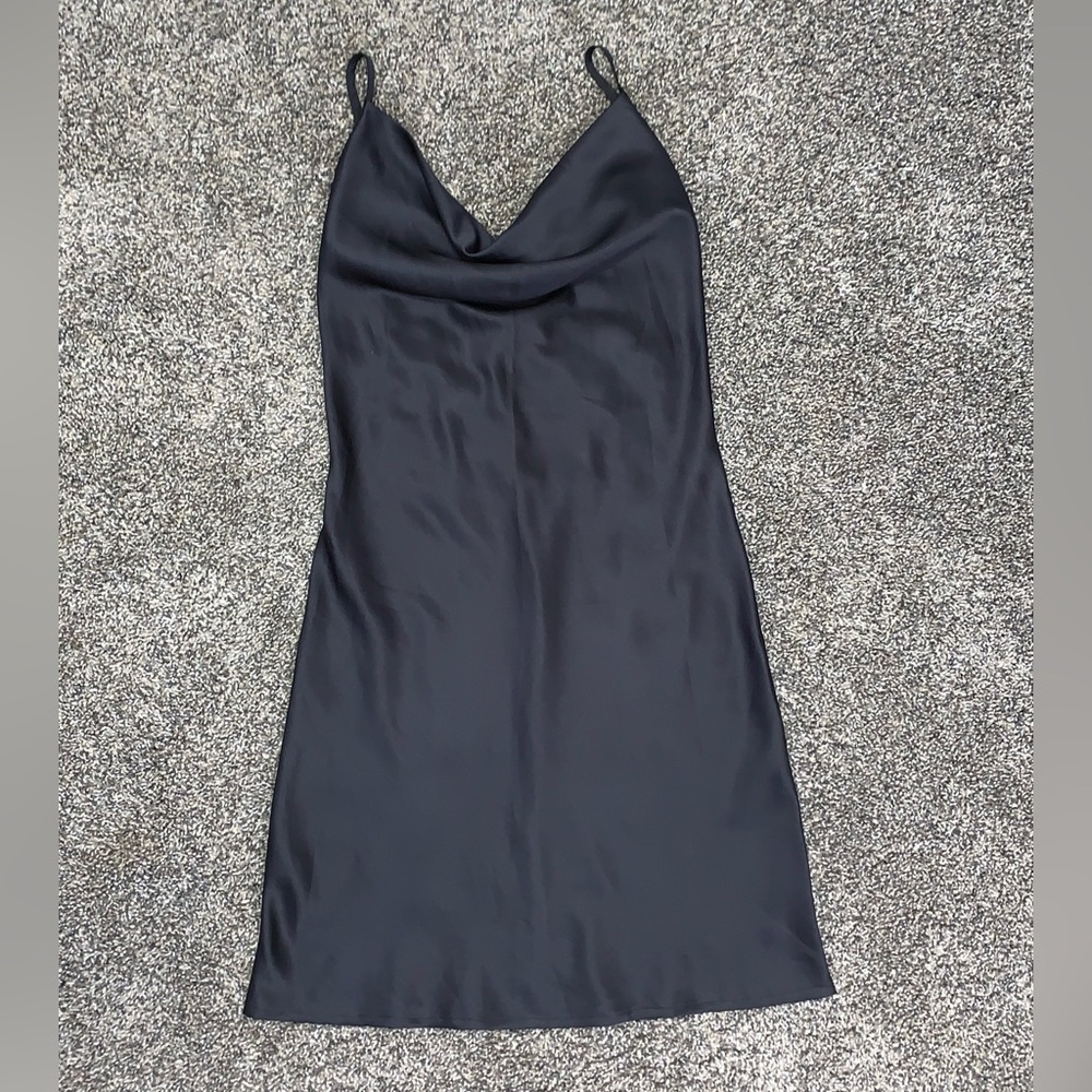 Sky and Sparrow Black Mini Dress